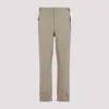 Moncler Grenoble Tapered Fit Trousers In Neutral Palette In Beige