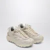 Moncler Trailgrip Leather And Suede Low-top Sneakers In White