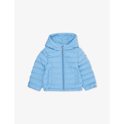 Moncler Babies' Light Blue Dilar Shell-down Jacket 9 Months - 3