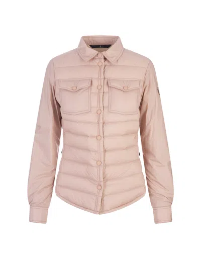 Moncler Pointax Padded Jacket In Pink