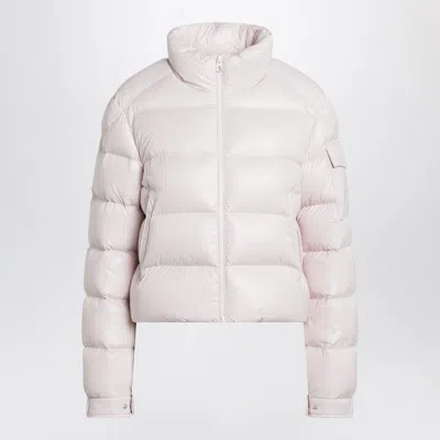 Moncler Light Pink Petra Short Puffer Jacket In Multi