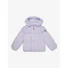 Moncler Babies'  Light Purple Hiti Brand-patch Shell Jacket 3-36 Months