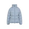 Moncler Dourbe Short Down Jacket In Blue