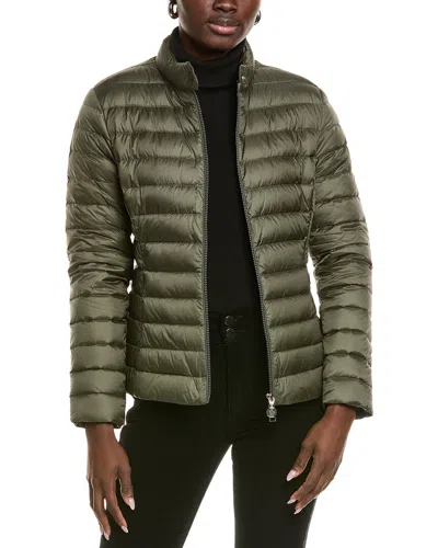 Moncler Lightweight Down Jacket In Green