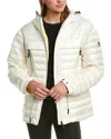 Moncler Eibing' White Polyamide Down Jacket In White
