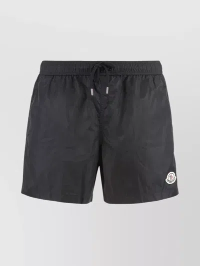 MONCLER LIGHTWEIGHT NYLON BEACH SHORTS