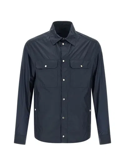 MONCLER LIGHTWEIGHT STOP POINTED-COLLAR SHIRT