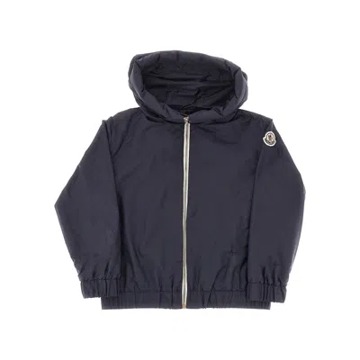 Moncler 'lilianna' Nylon Jacket Kids In Blue