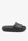 Moncler Beach Sandals Lilo Elastane In Black