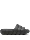 Moncler Lilo Rubber Slides In Multi