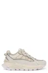 Moncler Breathable Mesh Panel Low-top Sneakers In Green