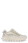Moncler Breathable Mesh Panel Low-top Sneakers In Green
