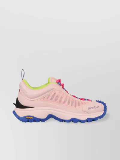 MONCLER LITE LOW-TOP SNEAKERS WITH CHUNKY SOLE