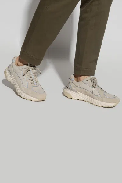 Moncler ‘lite Runner' Sneakers In Beige
