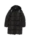 Moncler Litte Padded Coat In Black