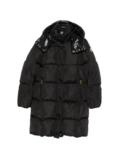 Moncler Litte Padded Coat In Black