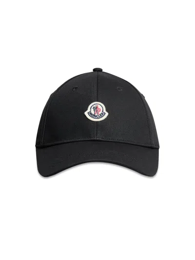 MONCLER LITTLE BOY'S & BOY'S BASEBALL HAT IN COTTON GABARDINE