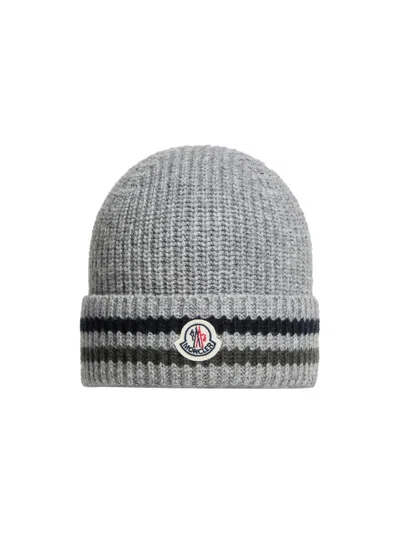 MONCLER LITTLE BOY'S & BOY'S BEANIE HAT IN WOOL