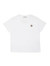 Moncler Kids' Little Boy's & Boy's Logo Cotton T-shirt In White