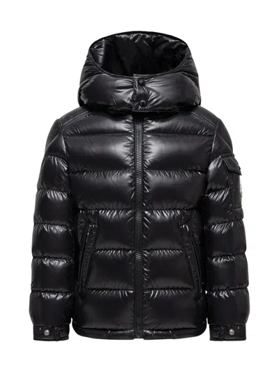 Moncler Little Boy's & Boy's New Maya Zip Up Jacket In Black