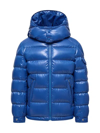 Moncler Little Boy's & Boy's New Maya Zip Up Jacket In Blue