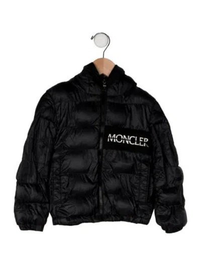 Pre-owned Moncler Babies'  Little Boys Down Jacket In Black