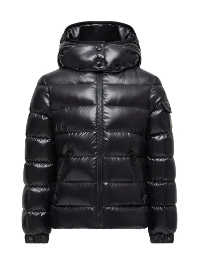 Moncler Little Girl's & Girl's Bady Zip Up Down Jacket In Black