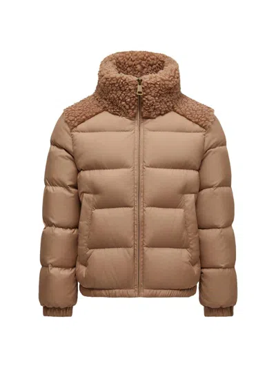 Moncler Little Girl's & Girl's Vard Puffer Jacket In Brown