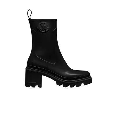 Moncler Loftgrip Rain Boots Black Size 38
