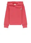Moncler Loged Hoodie In Pink