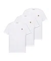 Moncler Logo Cotton Jersey T-shirt In White