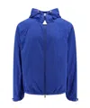 Moncler Etiache Techno Fabric Jacket In Blue
