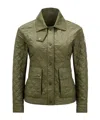 Moncler Galene Padded Jacket In Green