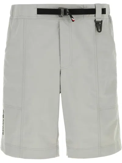 MONCLER LOGO-APPLIQUÉ BERMUDA SHORTS