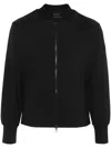Moncler Punto Milano Bomber Jacket In Black
