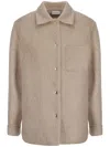 Moncler Jacket In Neutrals