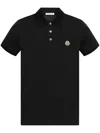 Moncler Short Sleeves Polo In 蓝色