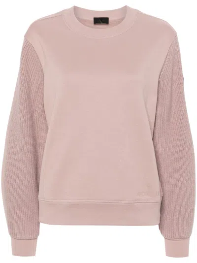 MONCLER LOGO-APPLIQUÉ SWEATSHIRT