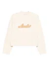 Moncler Logo-appliqué Sweatshirt In White