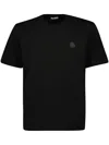 Moncler Logo-appliqué T-shirt In Black