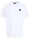 Moncler Logo-appliqué T-shirt In White