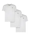 Moncler Logo Cotton Jersey T-shirt In White