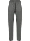 Moncler Cashmere Blend Pants In Grey