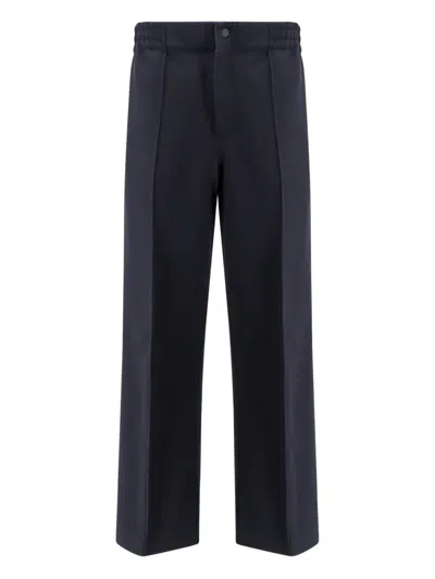 MONCLER LOGO-APPLIQUÉ TROUSERS