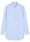 Moncler Button-front Shirt In Blue