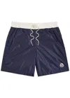 Moncler Logo-appliquéd Shell Swim Shorts