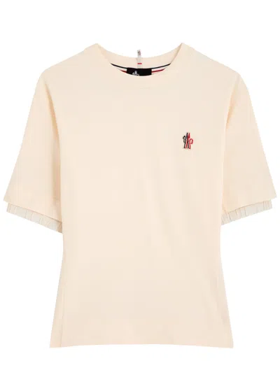 Moncler Logo-appliquéd Stretch-cotton T-shirt