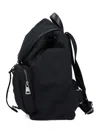 Moncler Logo Backpack In Black