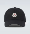 Moncler Logo Baseball Cap In 999