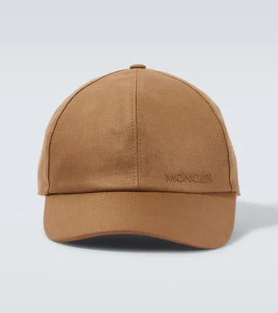 MONCLER LOGO BASEBALL CAP
